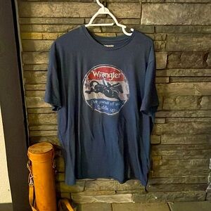 Men’s XL Wrangler Blue T shirt